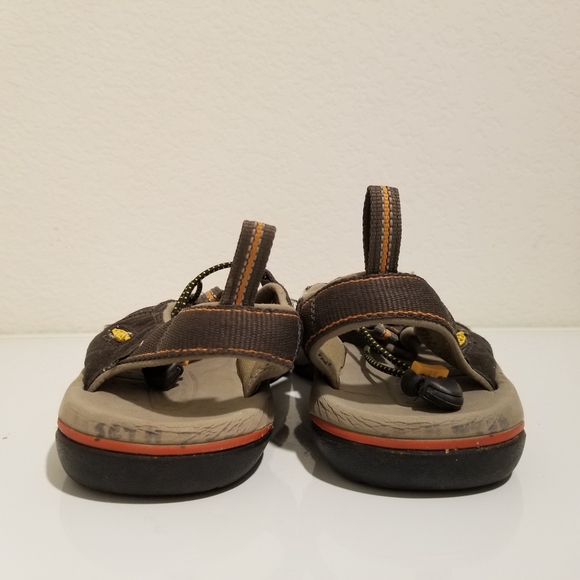 Keen Mens Kanyon Waterproof Fisherman Sandals Sz 9 Gray Hiking Toggle 1126-BOBD - Picture 3 of 8